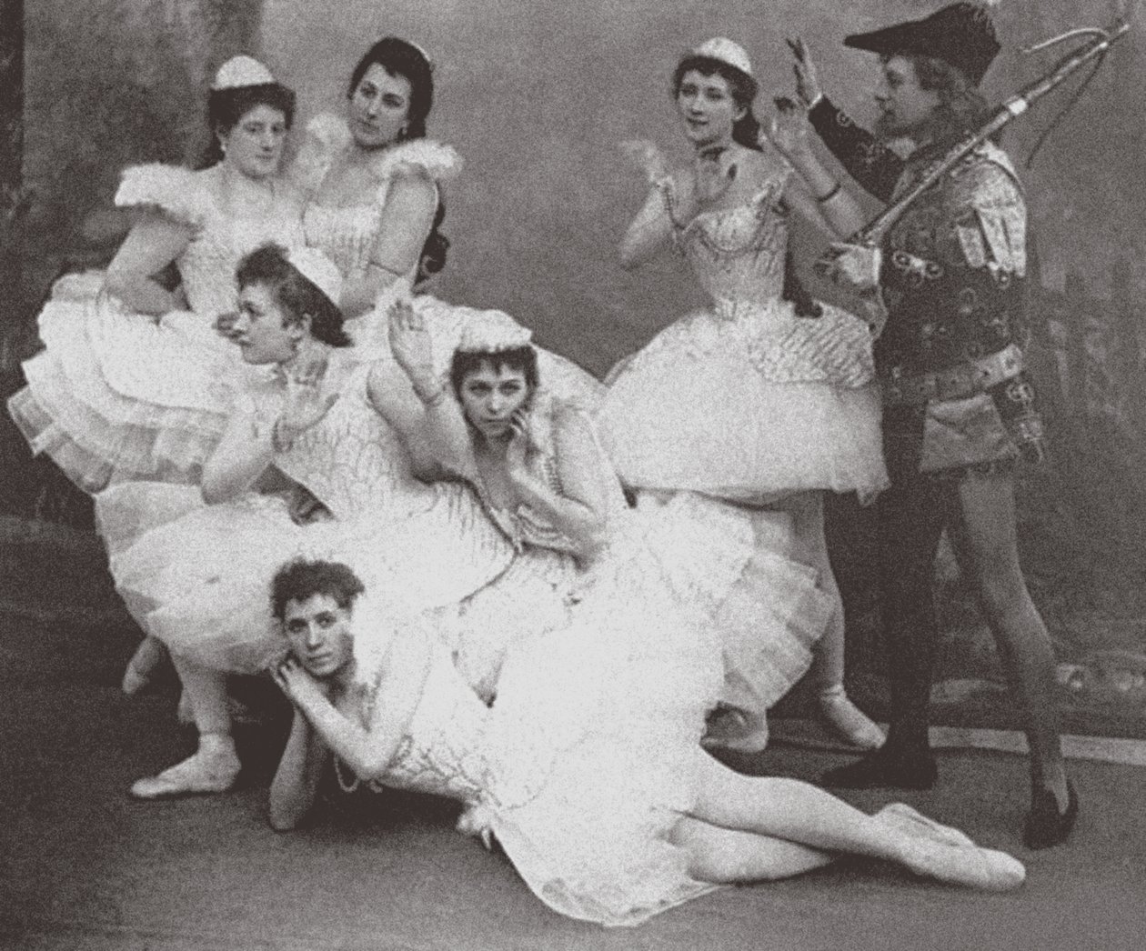 Scena dal balletto Il lago dei cigni, Teatro Mariinsky da Unbekannt