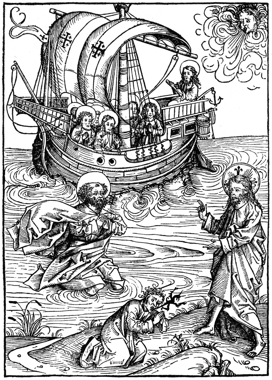 Scena dal Schatzbehalter, 1491 da Unbekannt