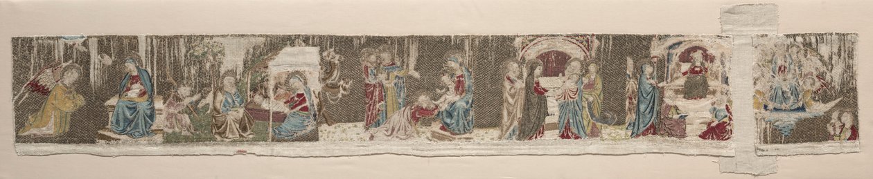 Scene della vita della Vergine, da un frontale d