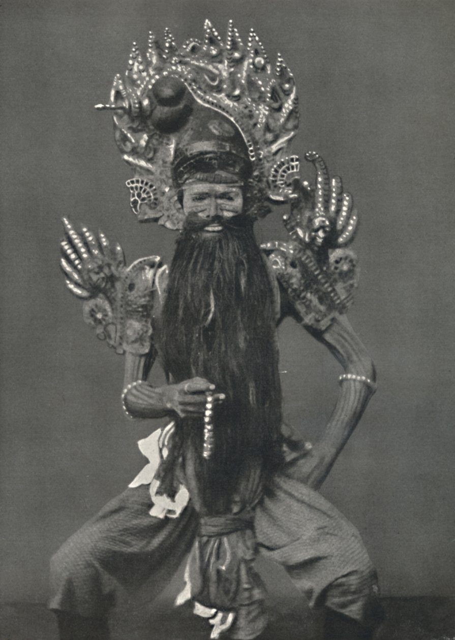 Attore come Guruswamin il capo dei maestri spirituali, 1926 da Unbekannt