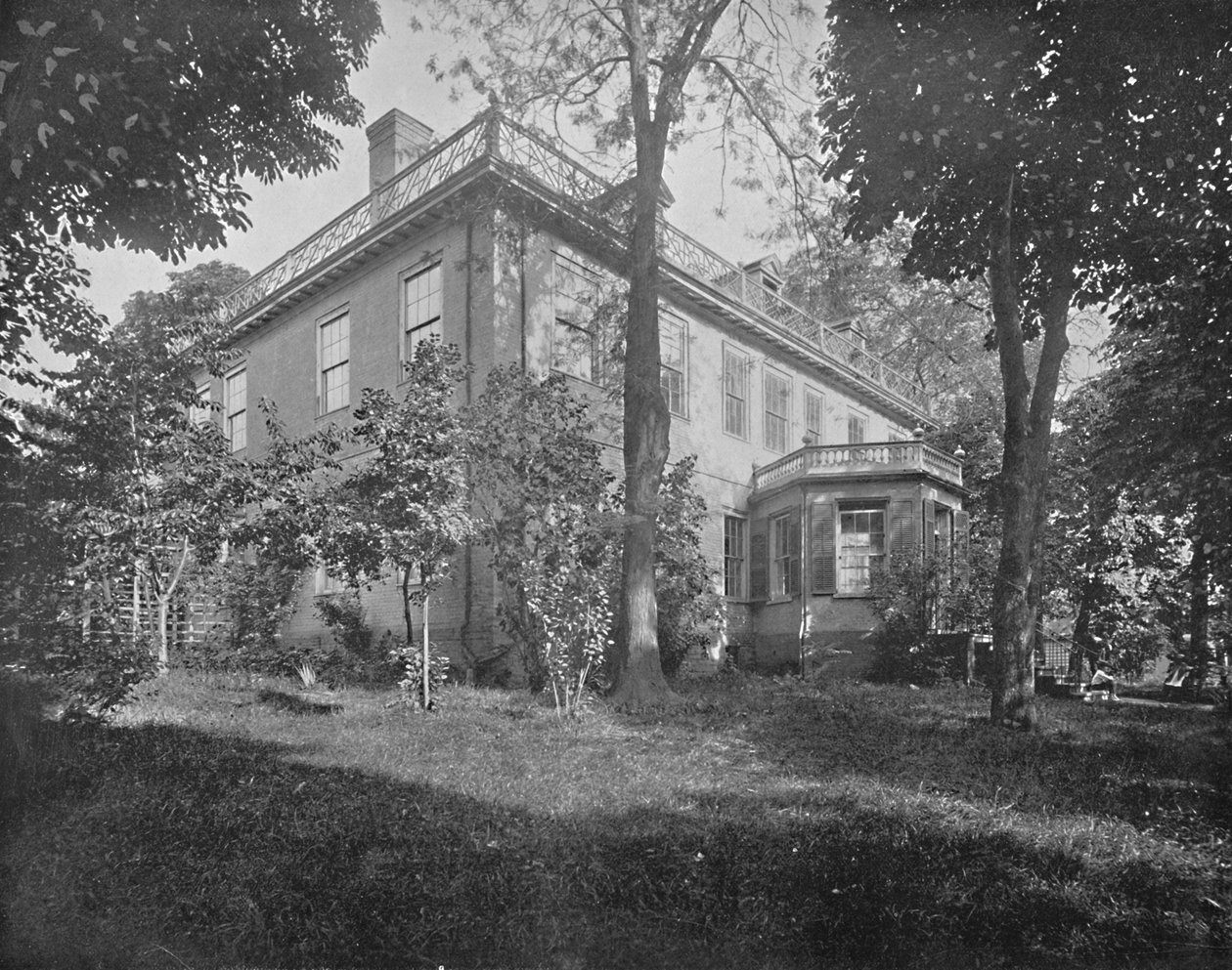 Schuyler Mansion, Albany, New York, c1897 da Unbekannt
