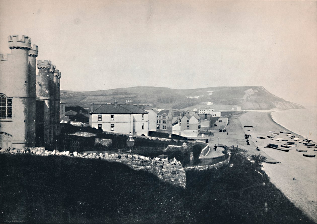 Seaton - Verso White Cliff, 1895 da Unbekannt