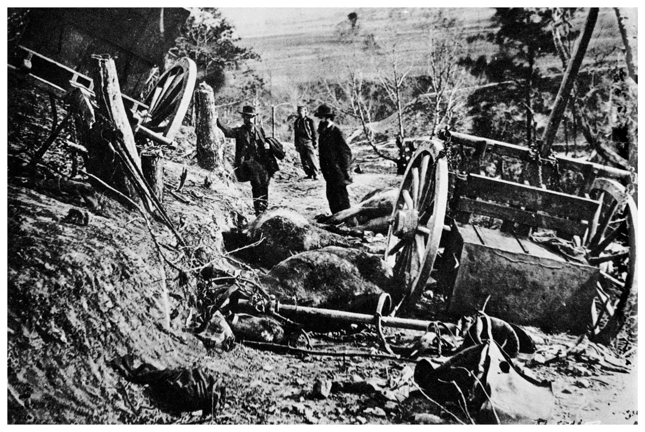 Seconda battaglia di Fredericksburg, Guerra Civile Americana, 1863 da Unbekannt