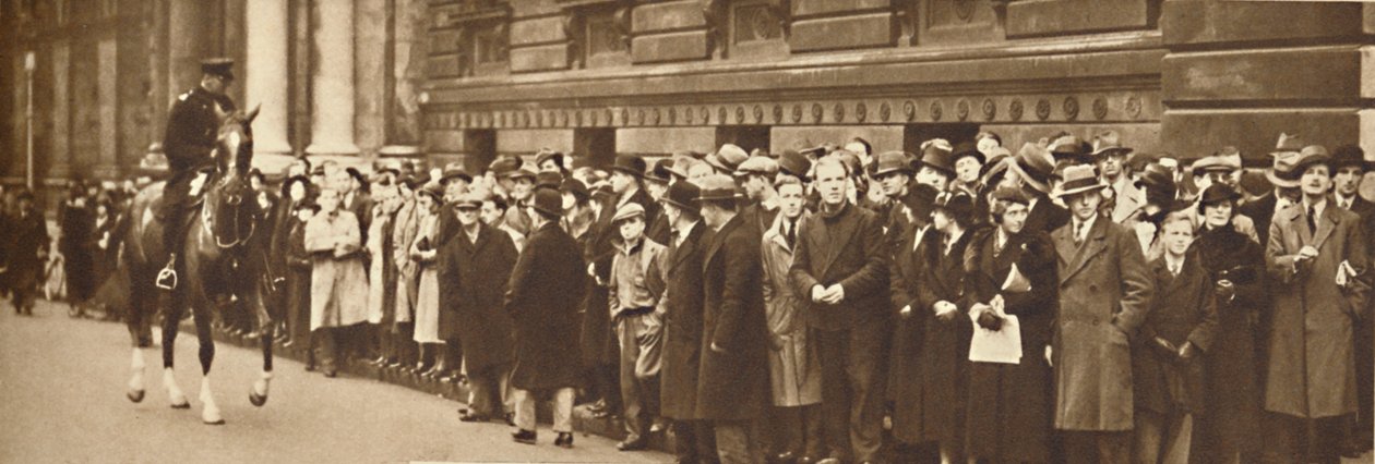 In cerca di notizie del re Edoardo, 3 dicembre 1936 da Unbekannt