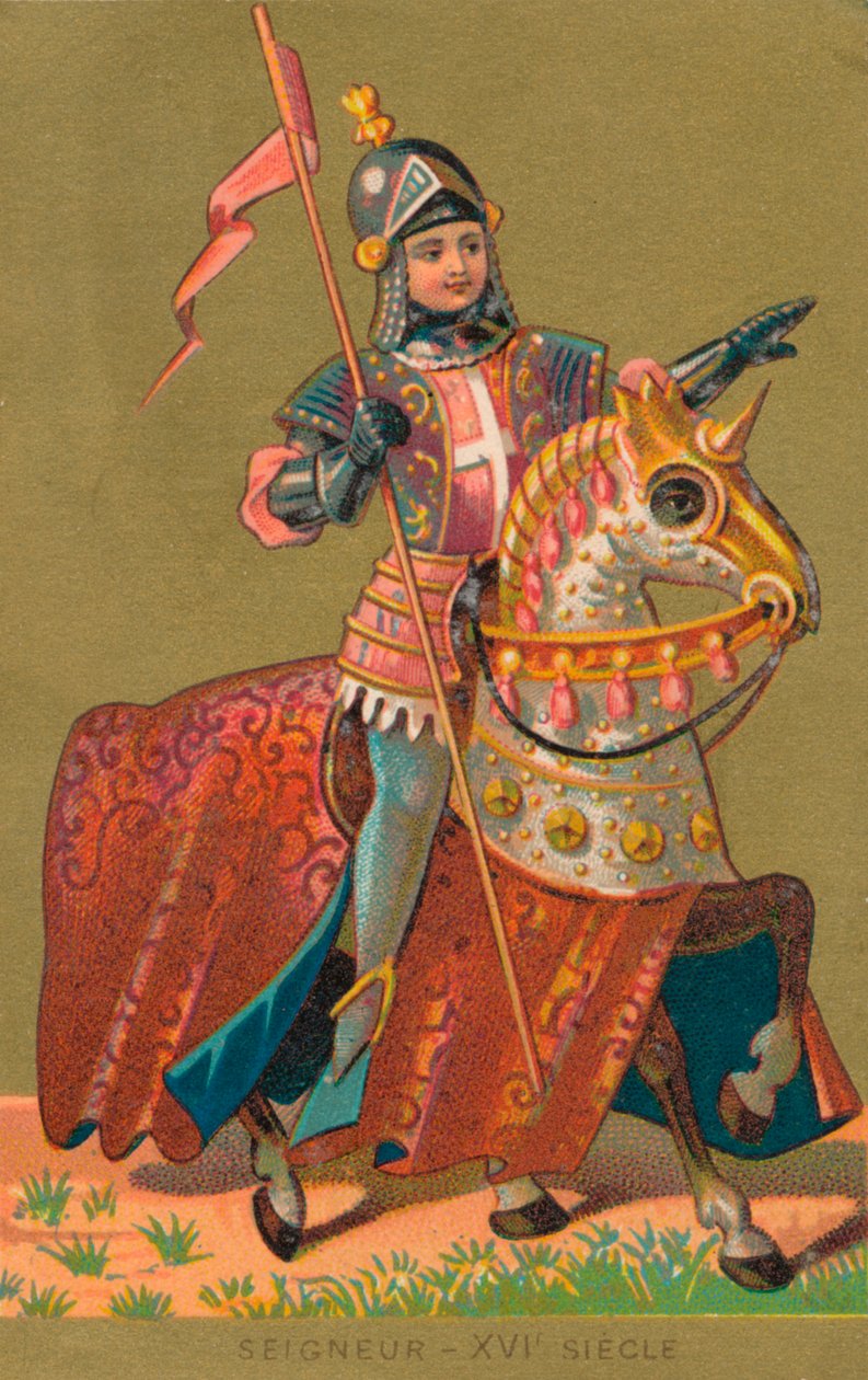 Seigneur -XVI secolo un signore del XVI secolo, anni 1910 da Unbekannt