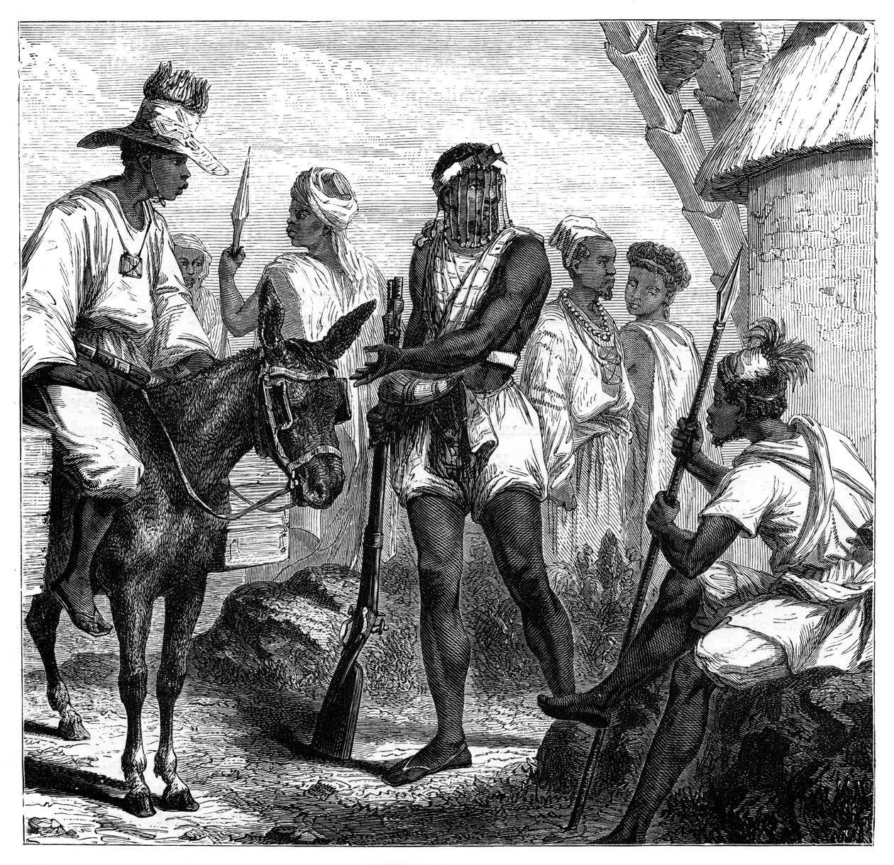 Popolo senegalese, c1890 da Unbekannt