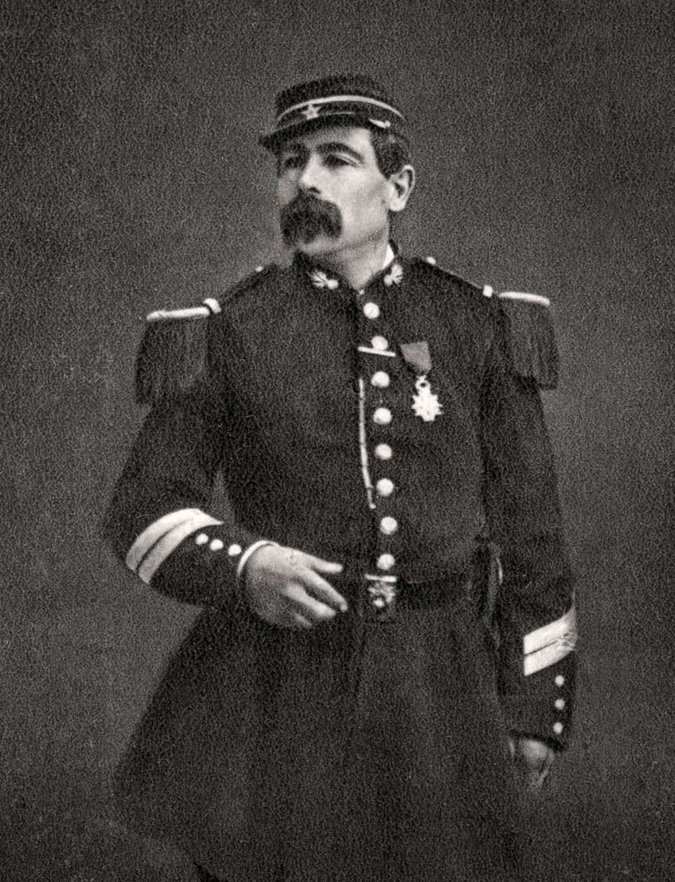 Sergente Hoff, soldato francese, 1872 da Unbekannt