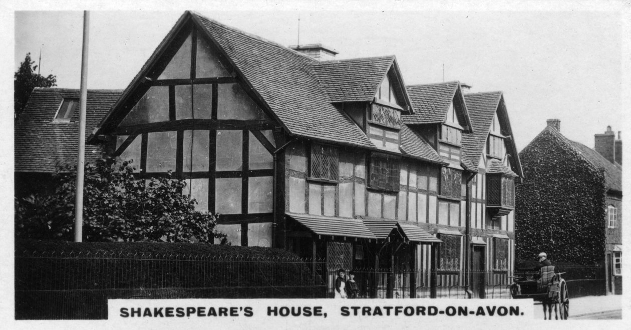 Casa di Shakespeare, Stratford-on-Avon, Warwickshire, c1920 da Unbekannt