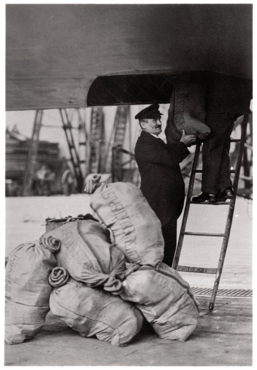 Spedizione della posta, Zeppelin LZ 127 Graf Zeppelin, 1933 da Unbekannt