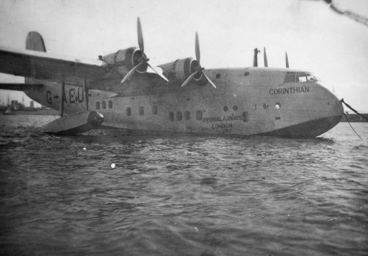 Idrovolante Empire Corto Corinthian, Alessandria, Egitto, c1938-c1941 da Unbekannt