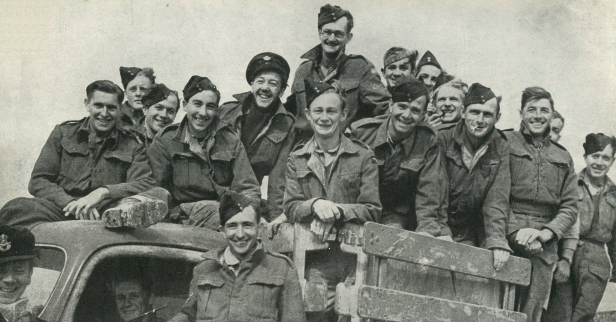 Sidi Barrani: Equipaggi di terra della R.A.F., c1942-1943, 1945 da Unbekannt