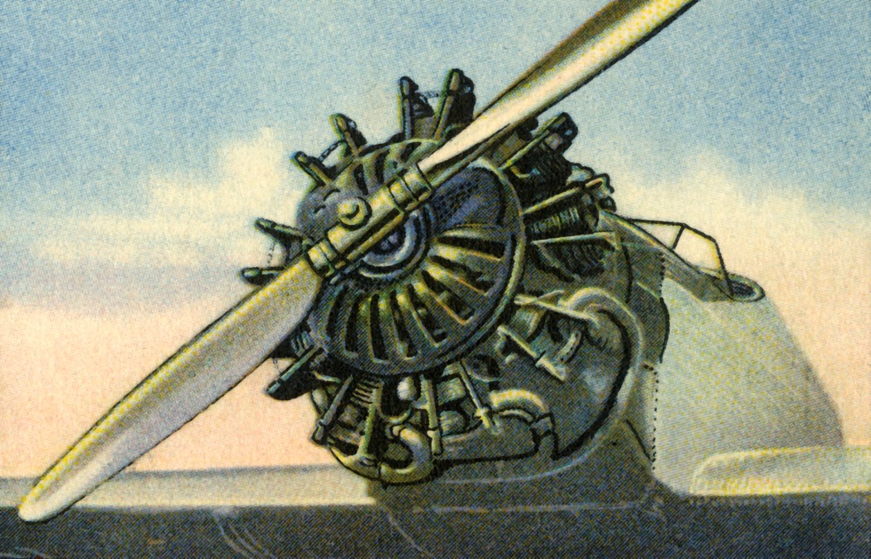 Motore aeronautico Siemens Sh 20 60 cavalli, 1932 da Unbekannt