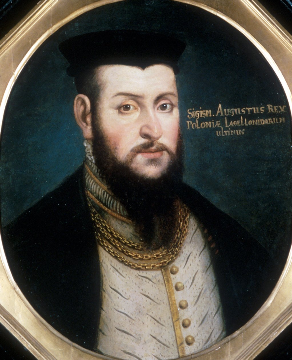 Sigismondo II Augusto, co-sovrano della Polonia con suo padre 1530-1548, sovrano unico dal 1548 da Unbekannt