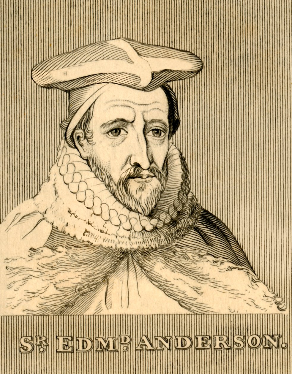 Sir Edmund Anderson, 1530-1605, 1830 da Unbekannt