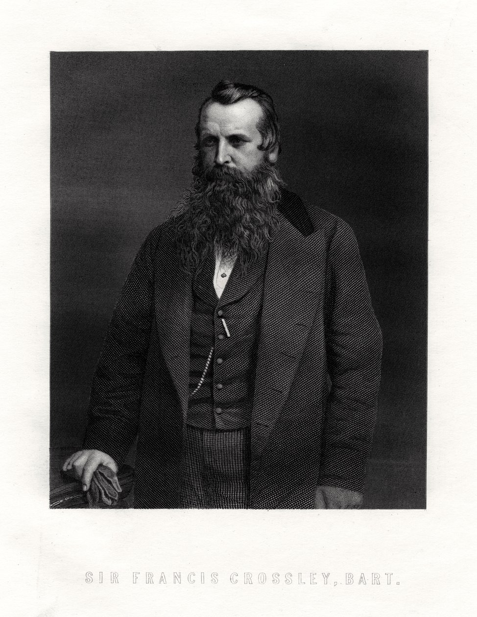 Sir Francis Crossley, produttore di tappeti inglese, metà-fine XIX secolo da Unbekannt