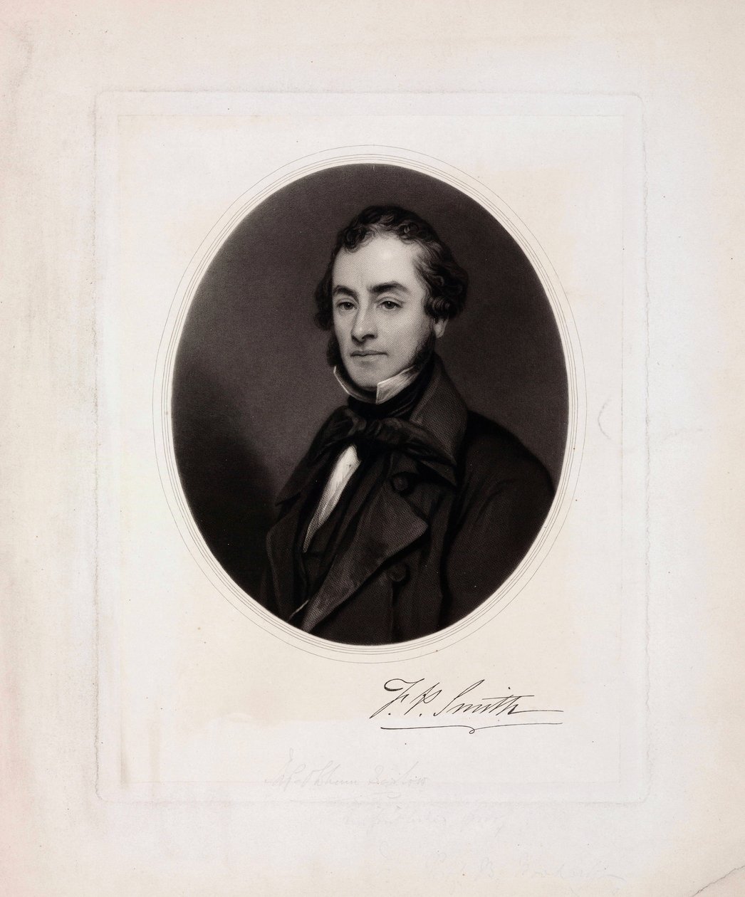 Sir Francis Pettit Smith, ingegnere navale inglese, c. 1850 da Unbekannt