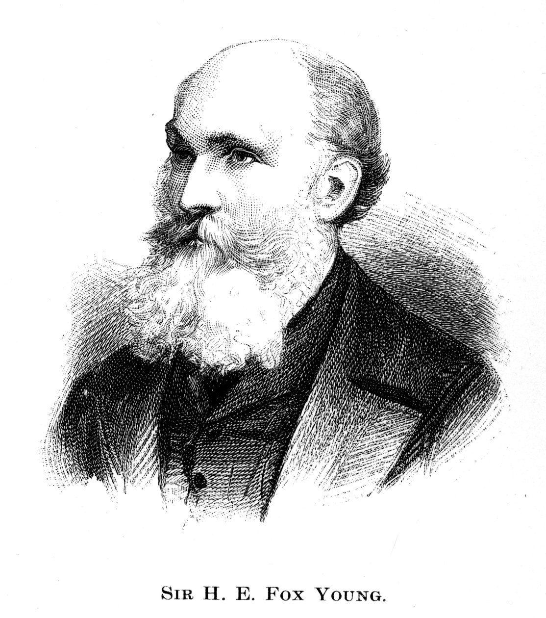 Sir Henry Edward Fox Young, 1886 da Unbekannt
