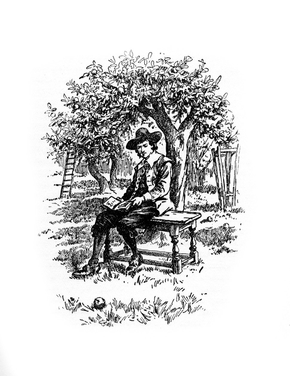Sir Isaac Newton sotto l