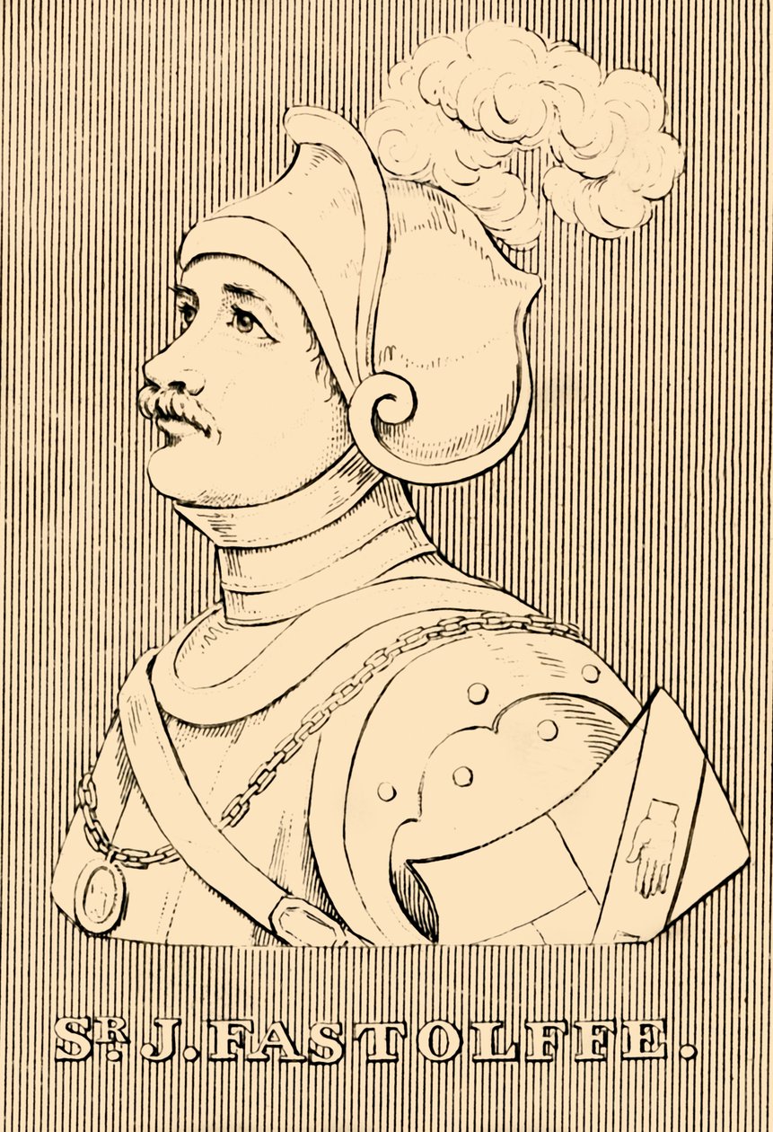 Sir J. Fastolffe, 1380-1459, 1830 da Unbekannt