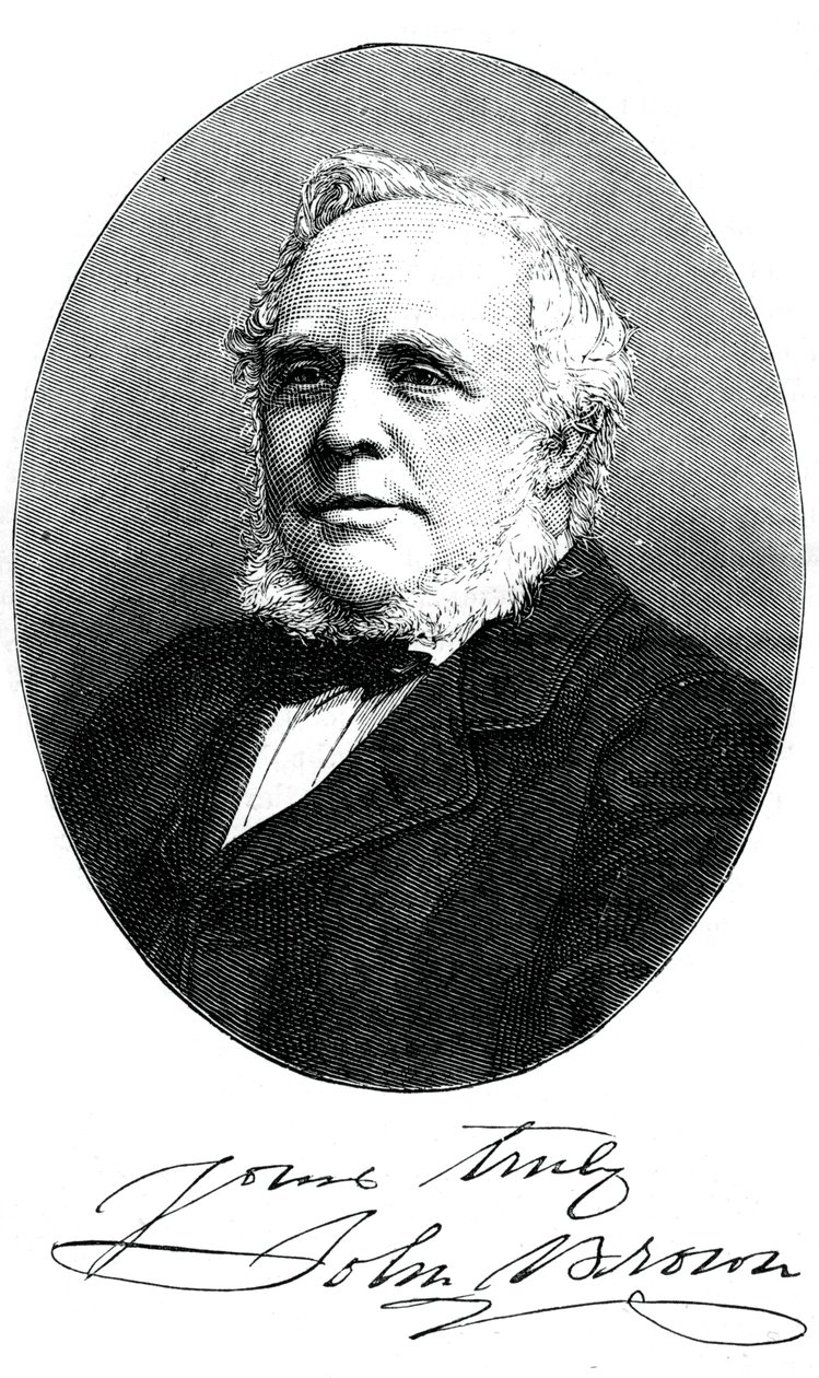 Sir John Brown, industriale britannico, c. 1880 da Unbekannt