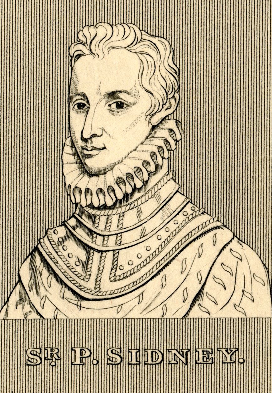 Sir P. Sidney, 1554-1586, 1830 da Unbekannt
