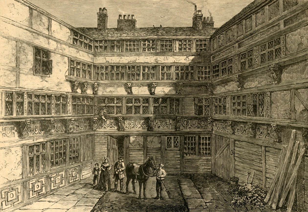Casa di Sir R. Whittington, Crutched Friars, 1803, 1897 da Unbekannt
