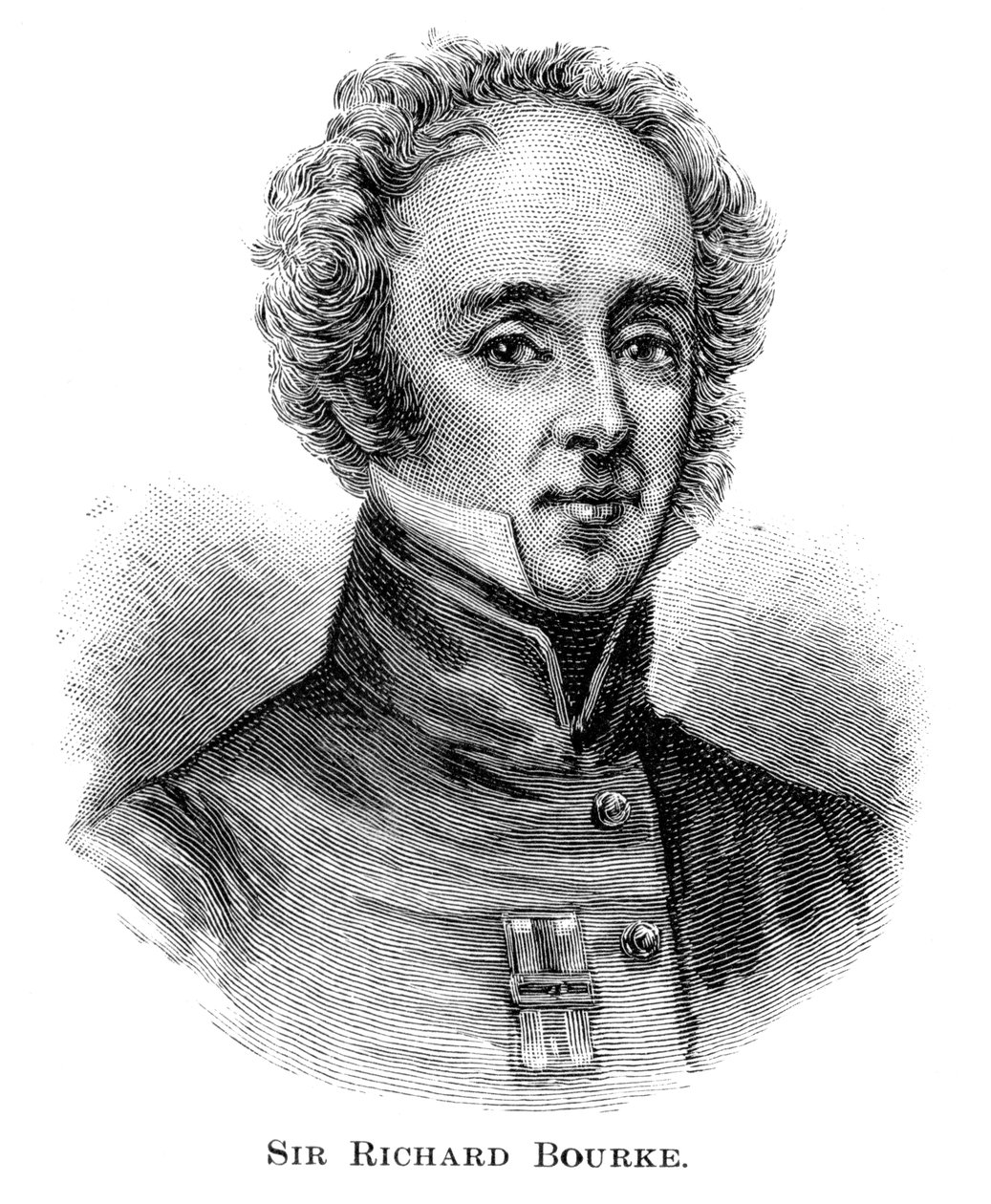 Sir Richard Bourke, Governatore del Nuovo Galles del Sud, 1886 da Unbekannt