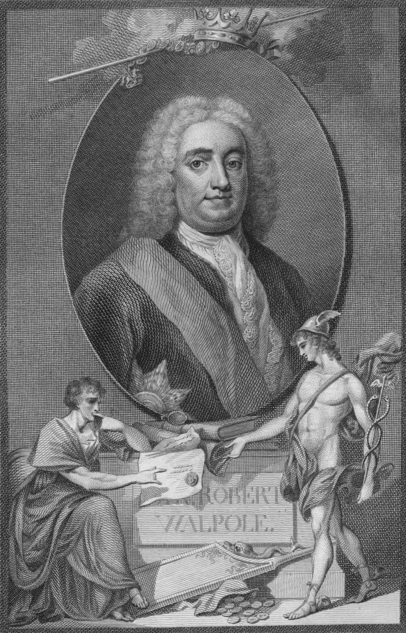 Sir Robert Walpole, 1790 da Unbekannt