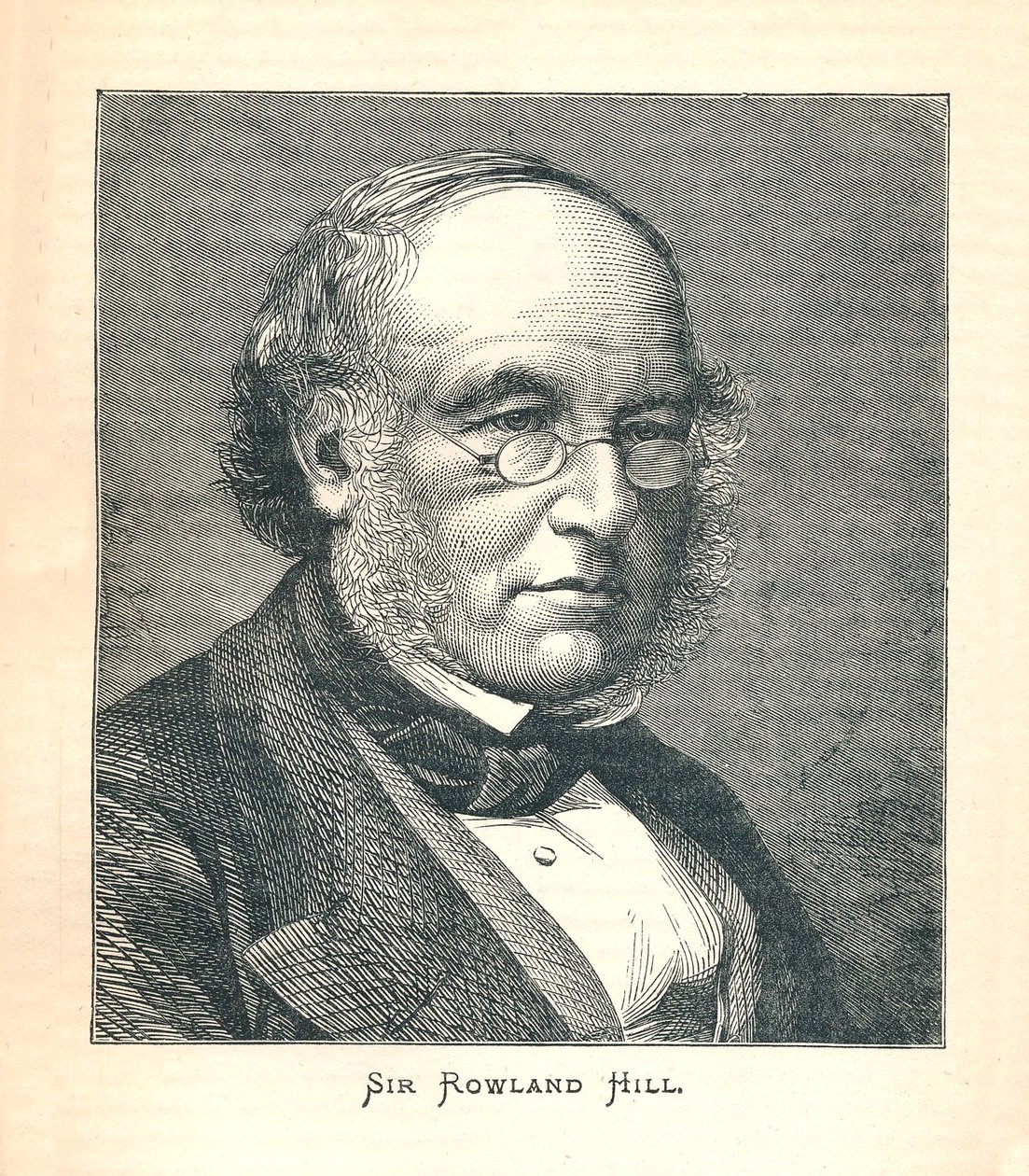 Sir Rowland Hill, ideatore del Francobollo da Unbekannt