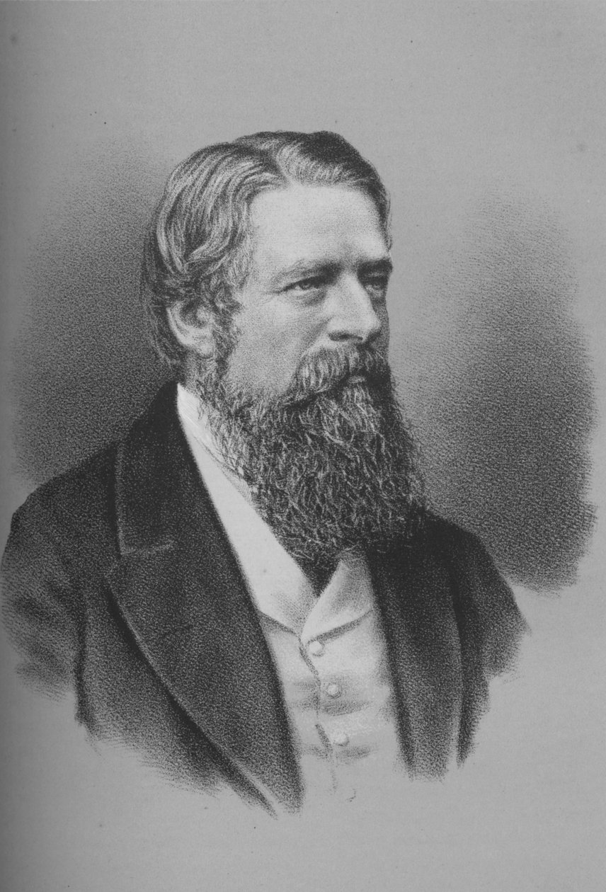 Sir Stafford Henry Northcote, politico britannico, 1870s, 1883 da Unbekannt