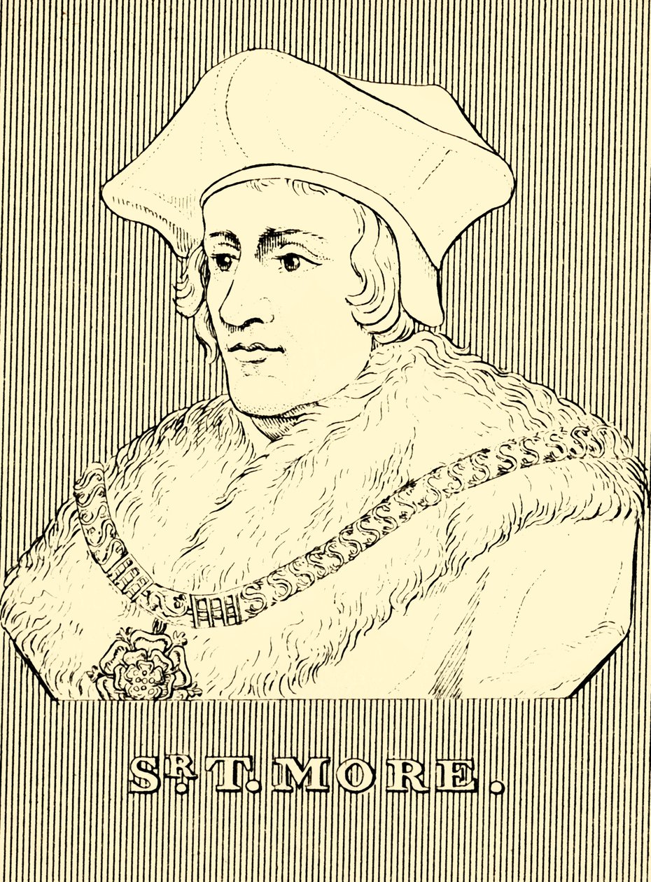 Sir T. More, 1478-1535 da Unbekannt