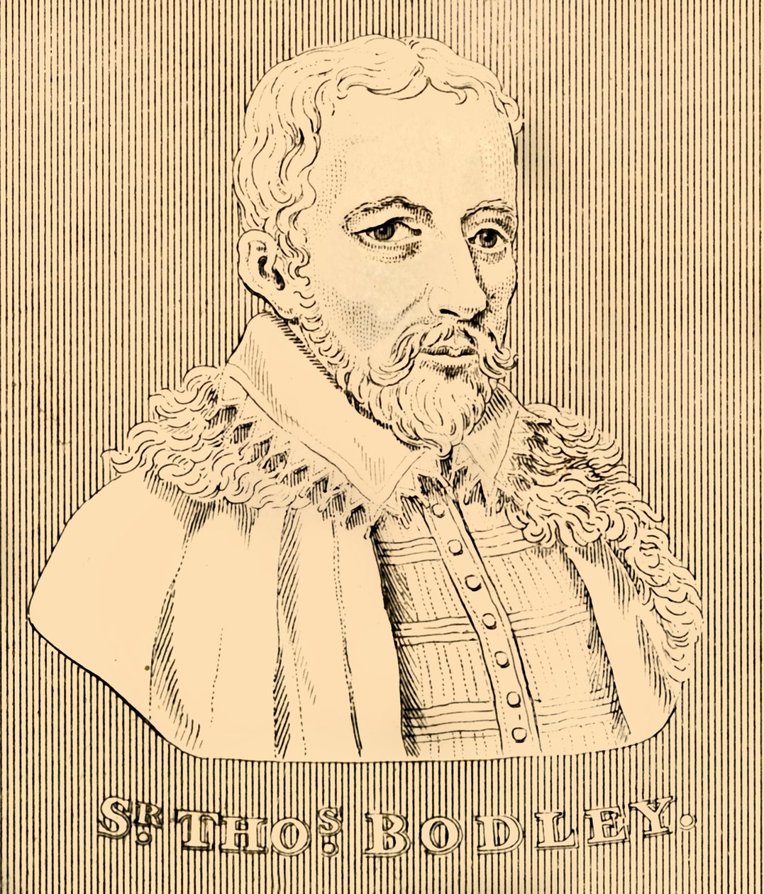 Sir Thomas Bodley, 1545-1613 da Unbekannt