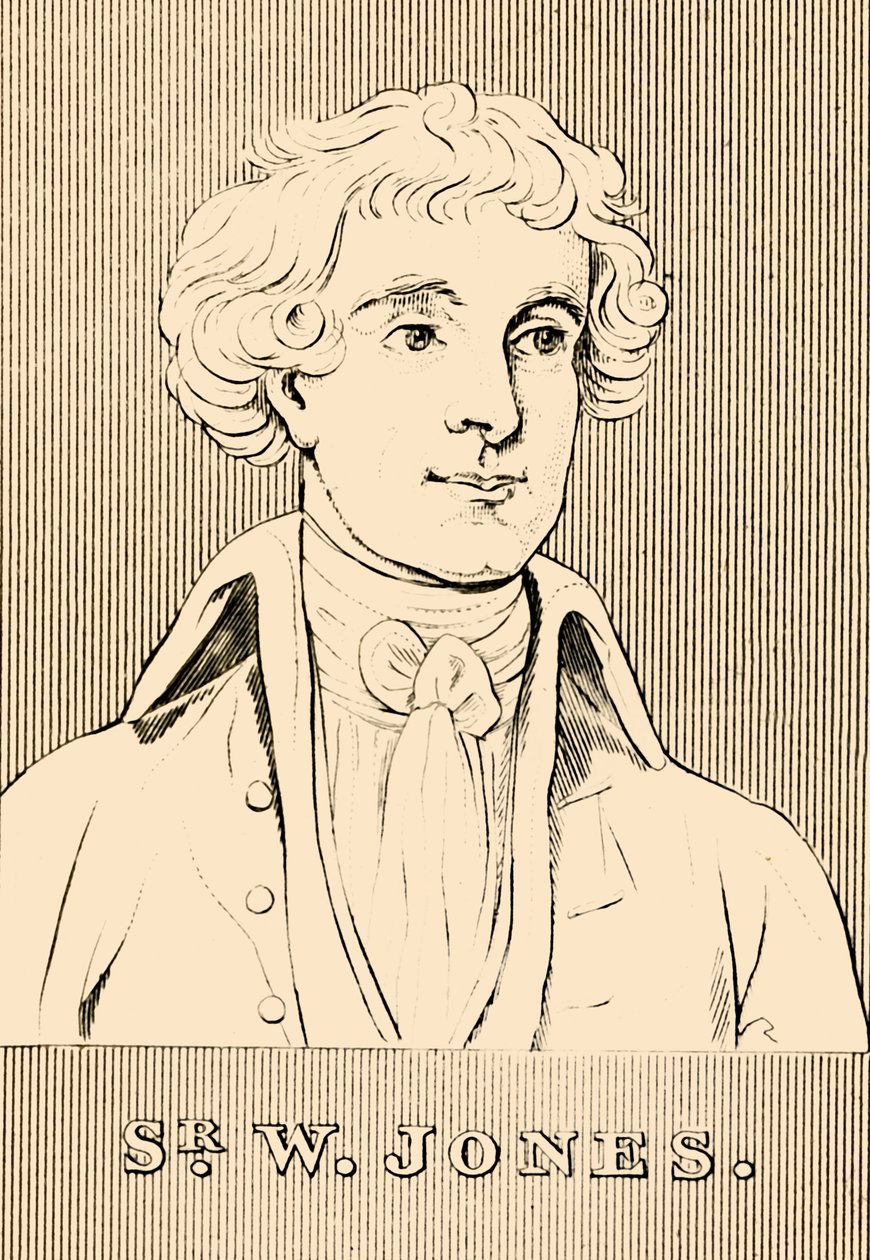 Sir W. Jones, 1746-1794, 1830 da Unbekannt