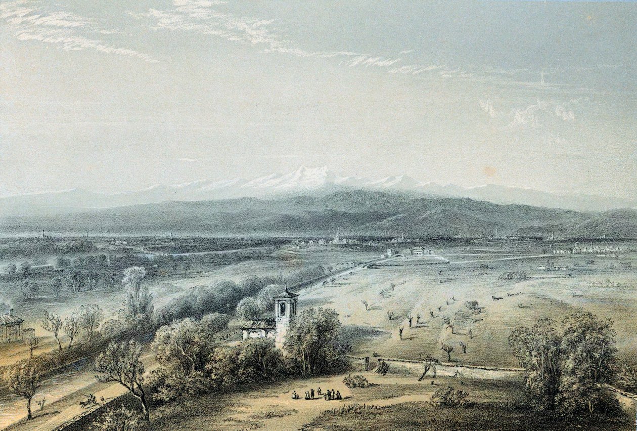 Sito della battaglia di Magenta, Italia, 4 giugno 1859 da Unbekannt