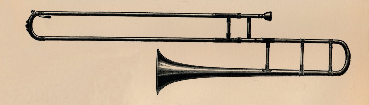 Trombone a coulisse, 1895 da Unbekannt