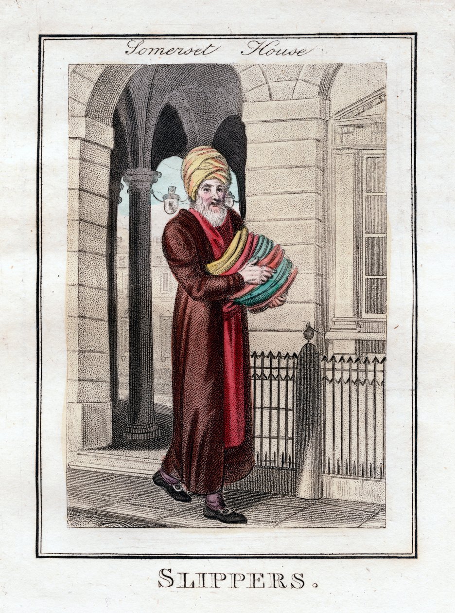 Pantofole, Somerset House, Londra da Unbekannt