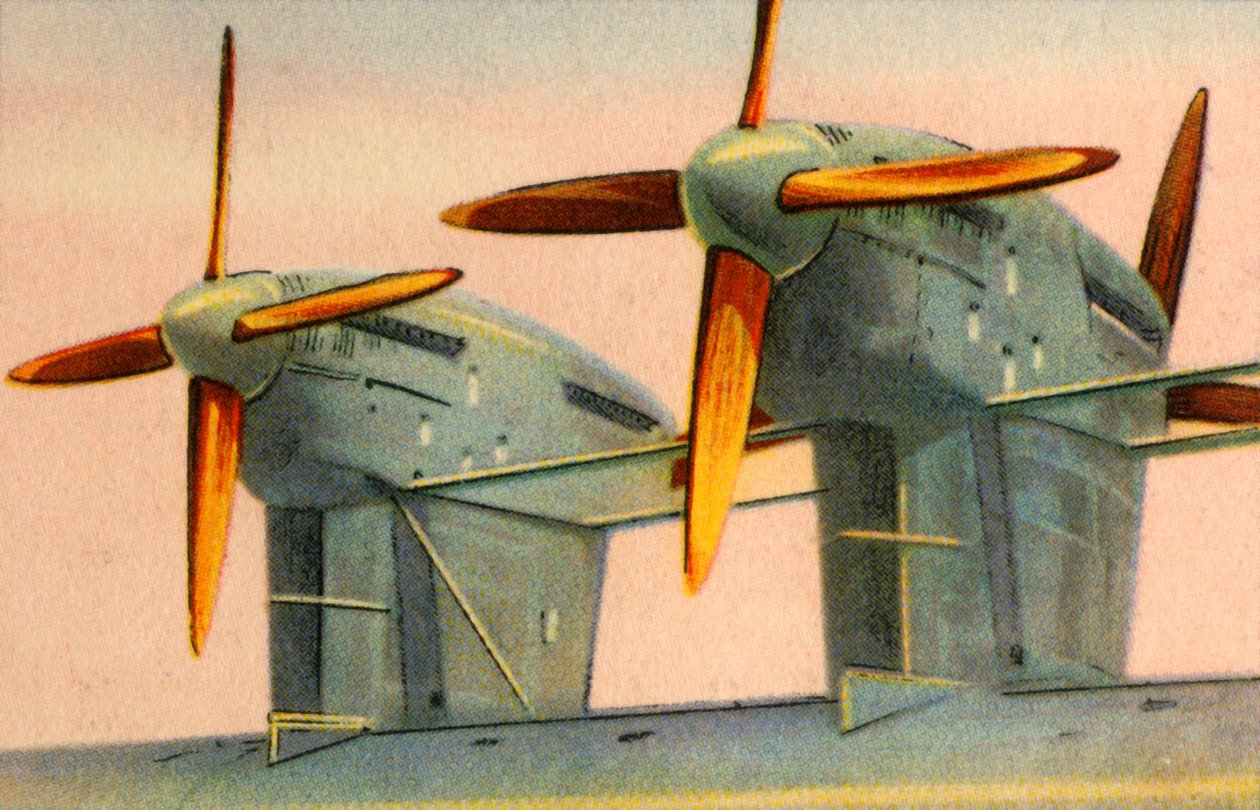 Eliche di legno di piccolo diametro per aeromobili, 1932 da Unbekannt