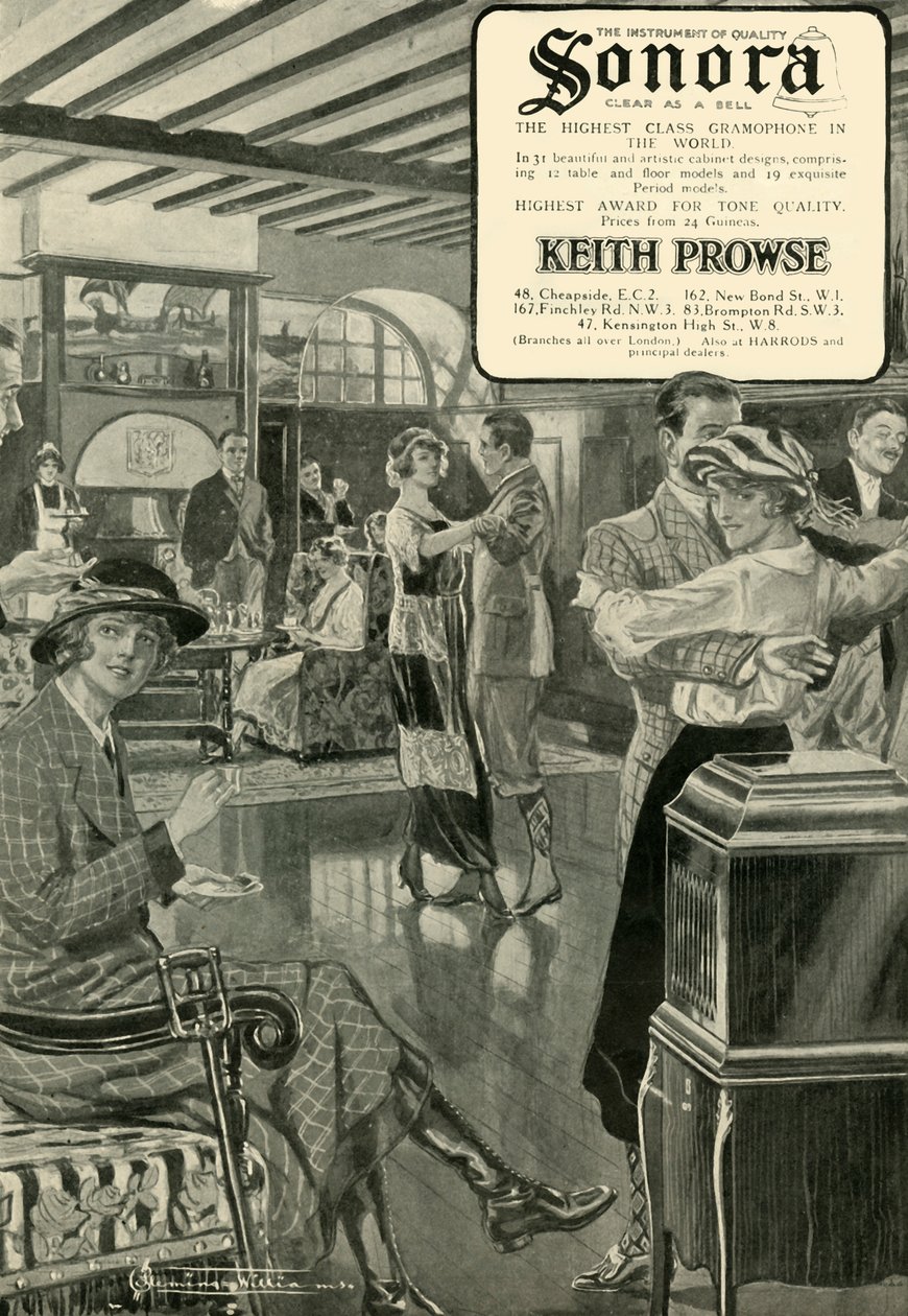 Sonora - Il grammofono di classe più alta del mondo, 1920 da Unbekannt