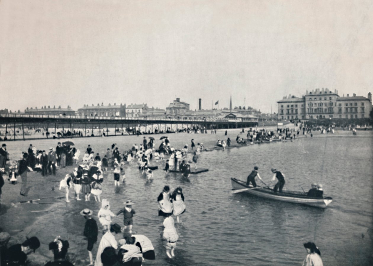 Southport - Il Molo e il Lago Sud, 1895 da Unbekannt