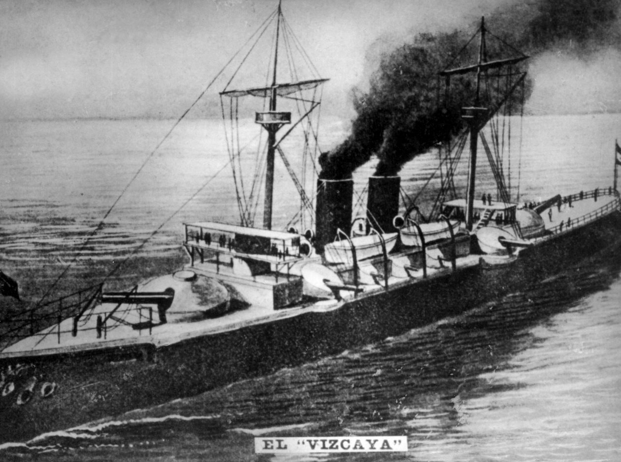 Nave da battaglia spagnola Viscaya, 1898 da Unbekannt