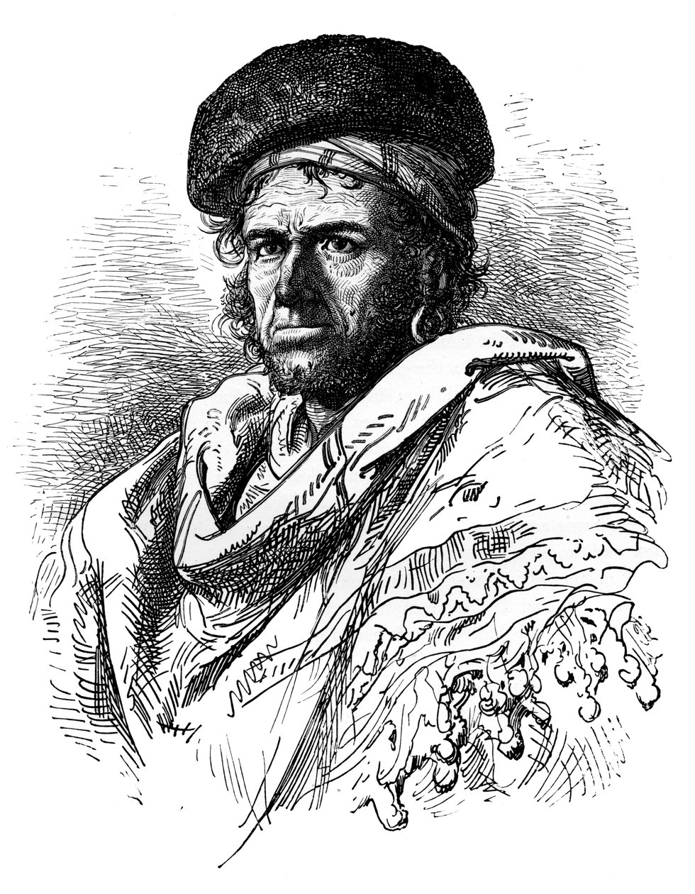 Contadino spagnolo, c1890 da Unbekannt