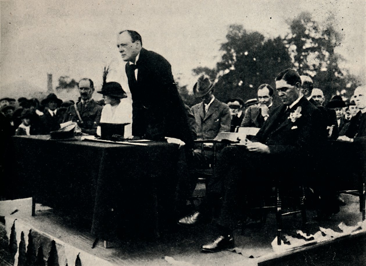 Discorso alle Officine di Munizioni di Enfield, 1917 da Unbekannt