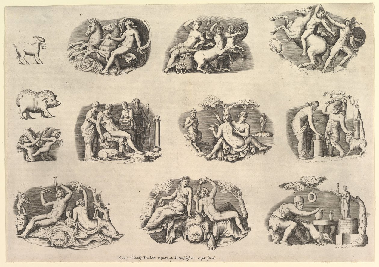Speculum Romanae Magnificentiae: Soggetti dopo l