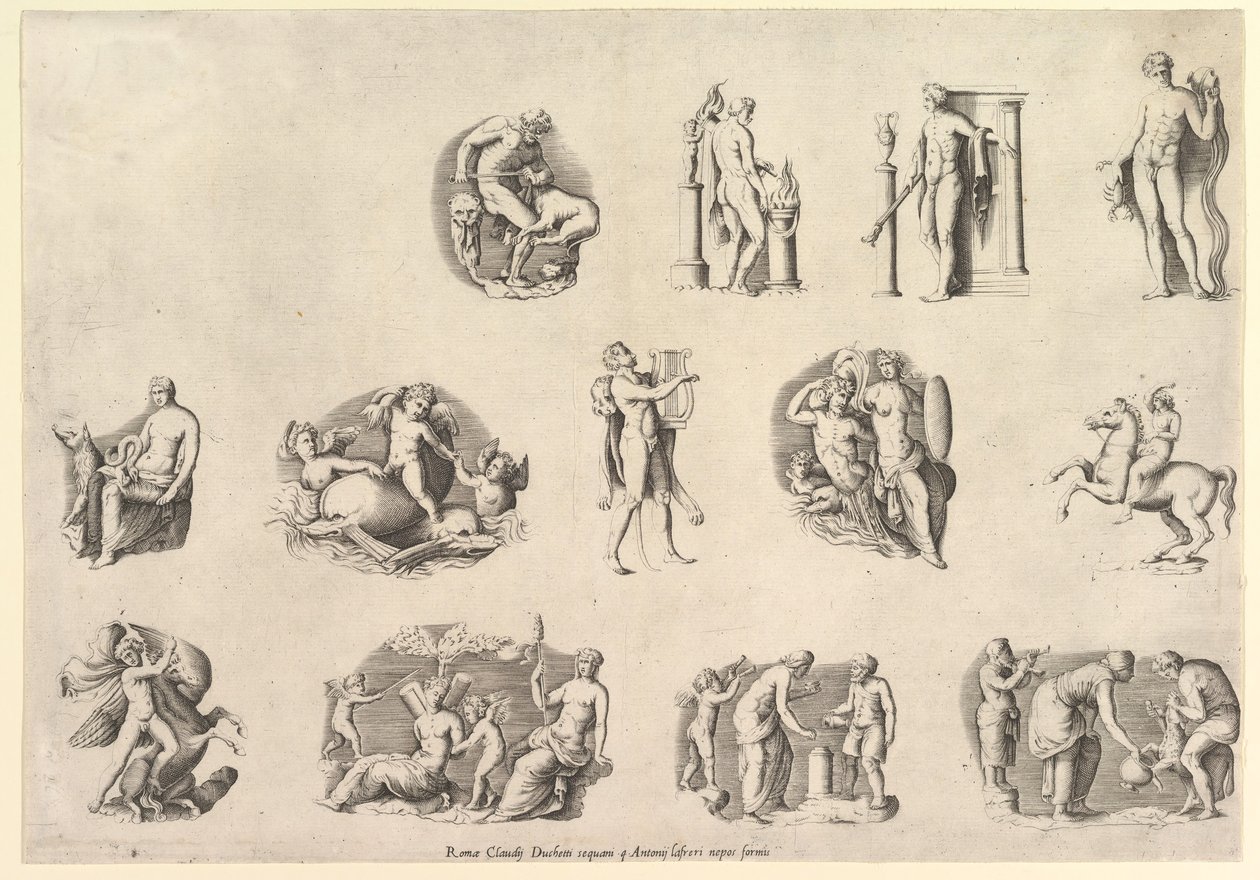 Speculum Romanae Magnificentiae: Soggetti dopo l