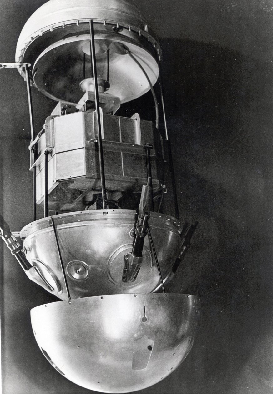 Sputnik 1, satellite russo, 1957 da Unbekannt