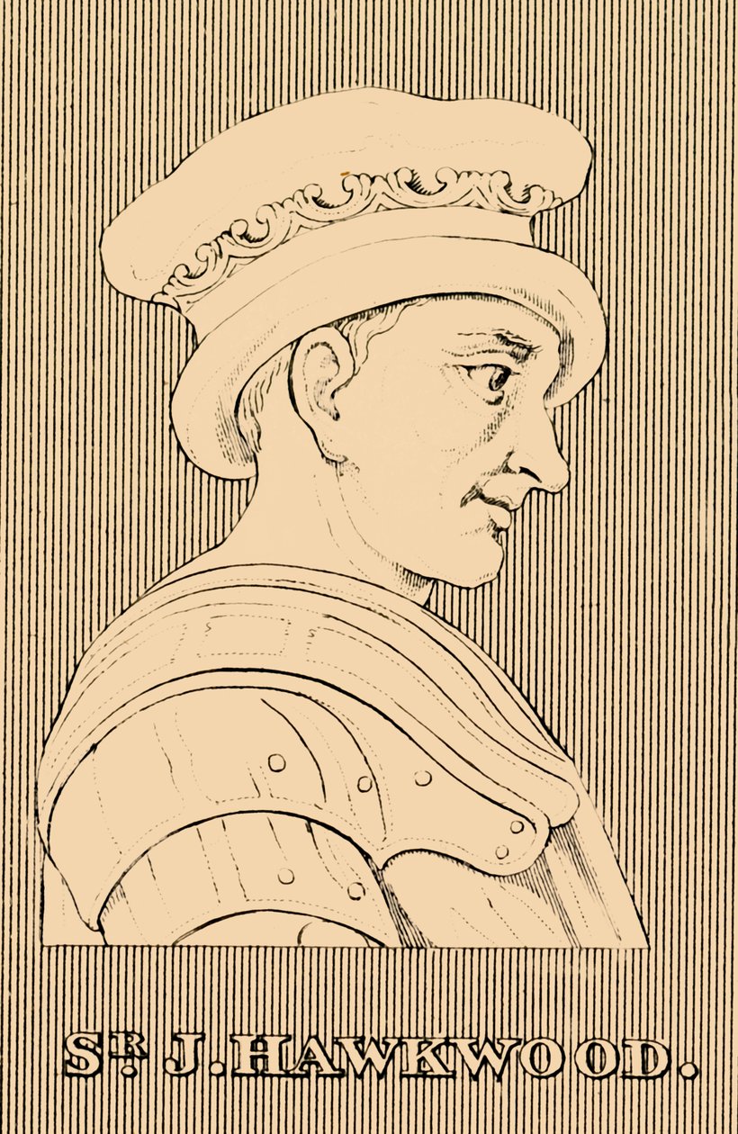 Sir J, Hawkwood, c1323-1394, 1830 da Unbekannt