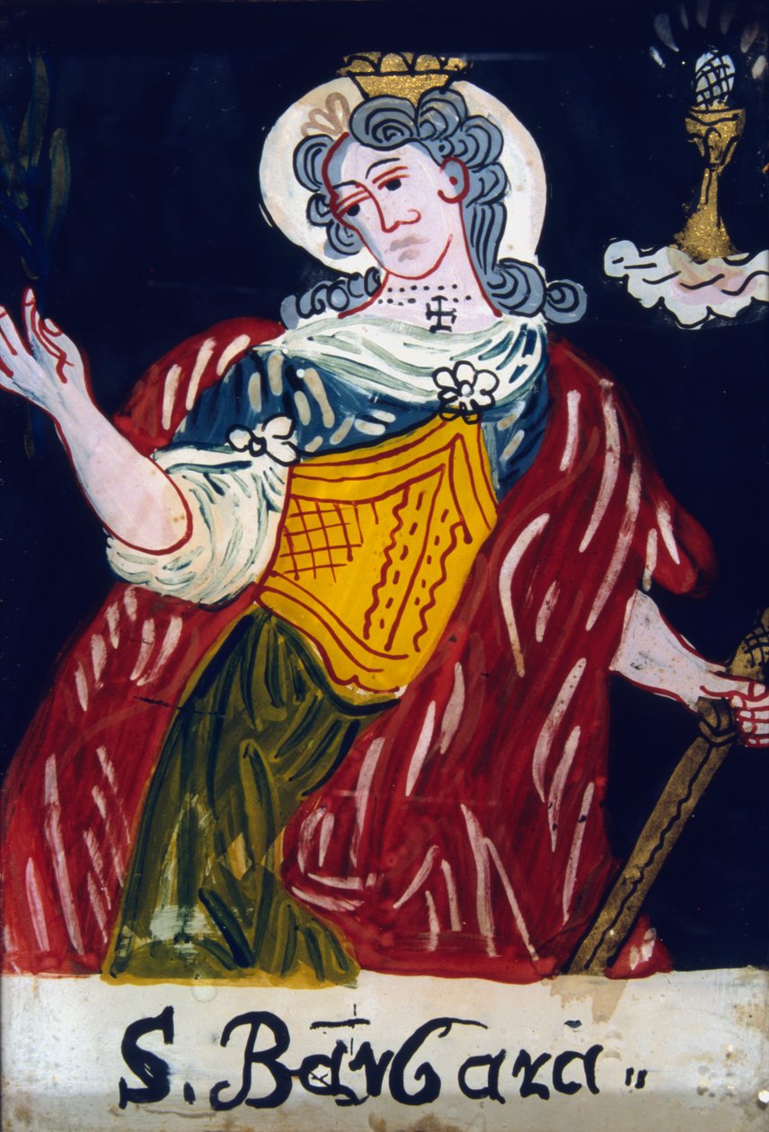 Santa Barbara, martire cristiana da Unbekannt