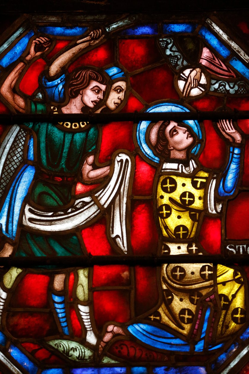 Vetrata: Santo Stefano da Unbekannt