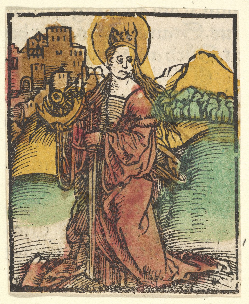 Santa Caterina copia da Unbekannt