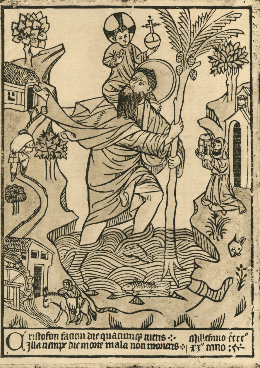 San Cristoforo, 1423, 1915 da Unbekannt